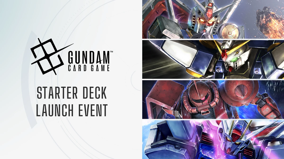 GUNDAM CARD GAME Starter Deck [ST05] Release Event