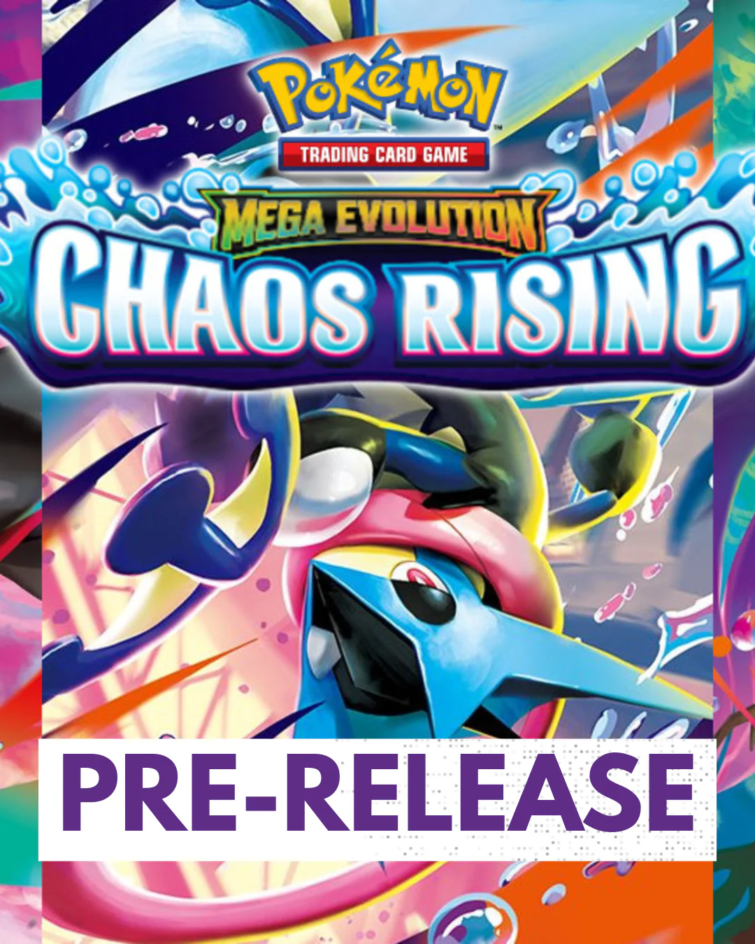 Pokemon Prerelease  Chaos Rising ;  Dienstag   12.05.26